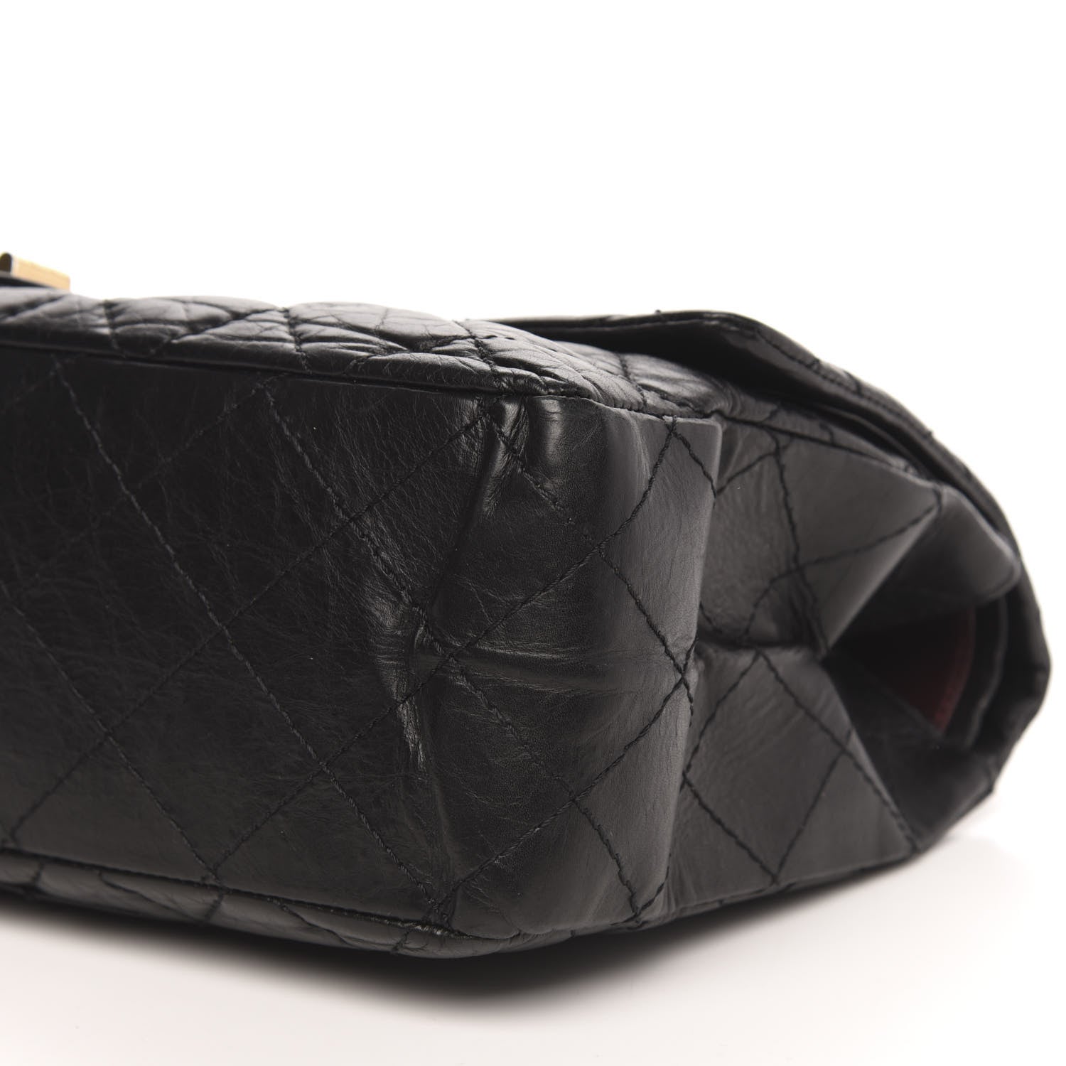 Chanel Aged Calfskin Quilted 2.55 Reissue 227 Flap Black 9 of 12