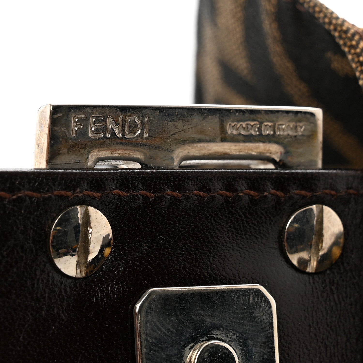Fendi Zucca Baguette Tobacco 12 of 12