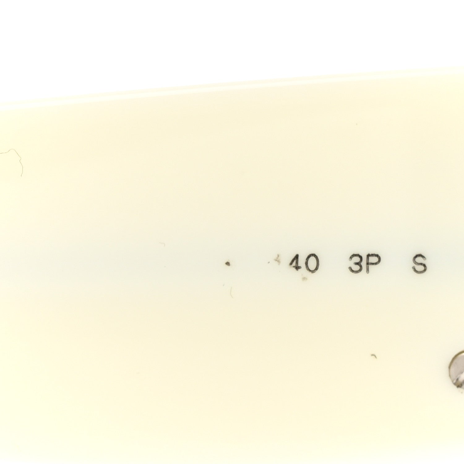 Chanel Acetate Rectangle Sunglasses 5525 Black White 5 of 8