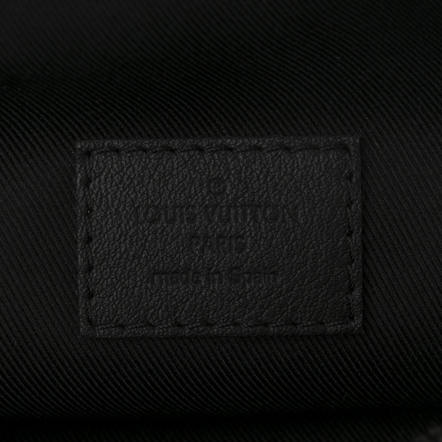 Calfskin Monogram Shadow Discovery Bumbag Black