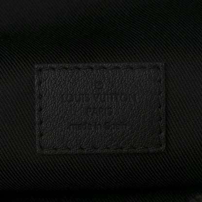 Louis Vuitton Calfskin Monogram Shadow Discovery Bumbag Black 6 of 10