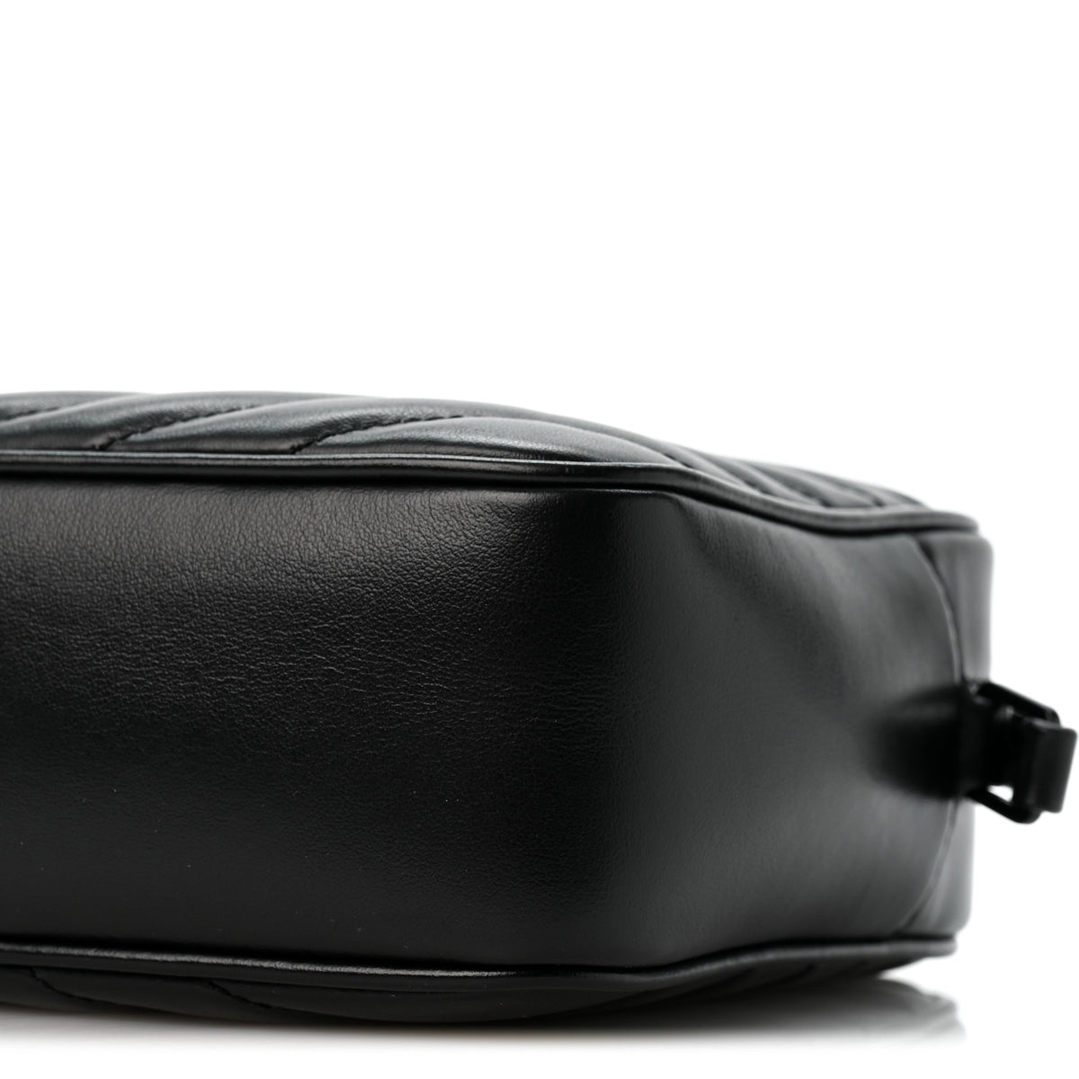 Calfskin Matelasse Monogram Monochrome Lou Camera Bag Black