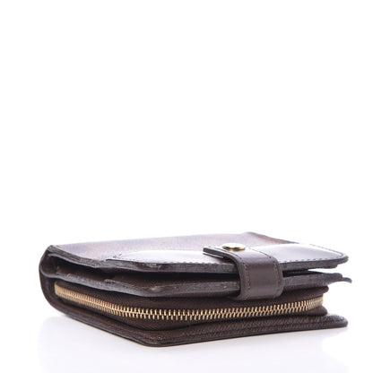 Louis Vuitton Damier Ebene Zippe Zipped Compact Wallet 4 of 11