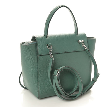 Celine Grained Calfskin Nano Belt Bag Celadon 3 of 9