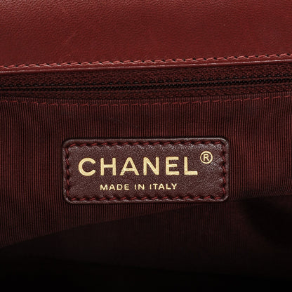 Chanel Lambskin Quilted Large Boy Flap Red 6 of 7