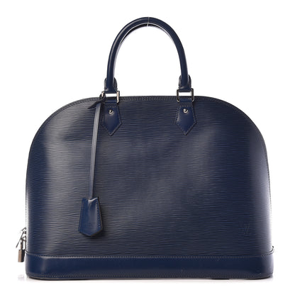Louis Vuitton Epi Alma MM Indigo 1 of 15