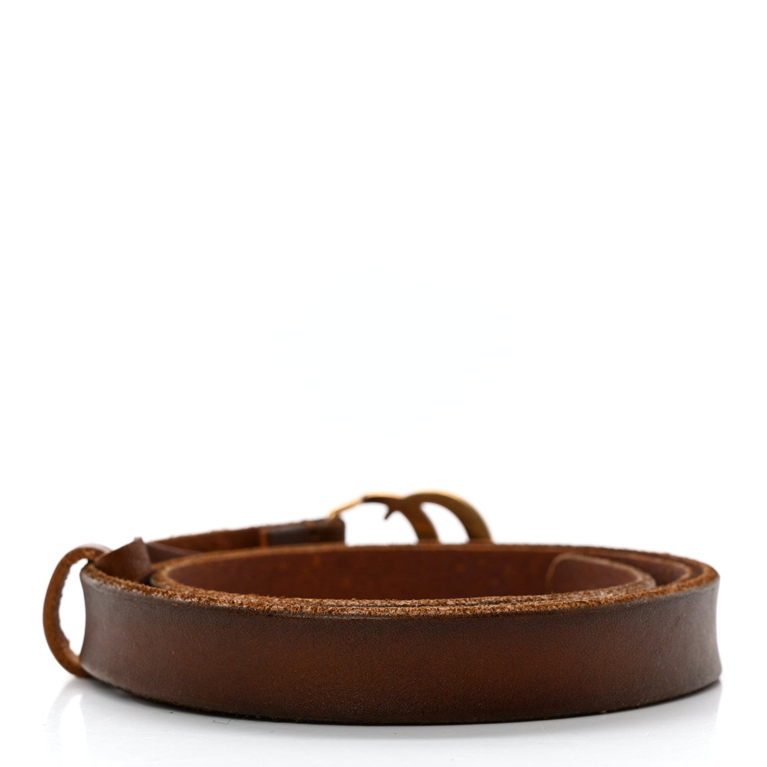 Gucci Faded Calfskin Double G 20mm Belt 85 34 Cuir 2 of 7