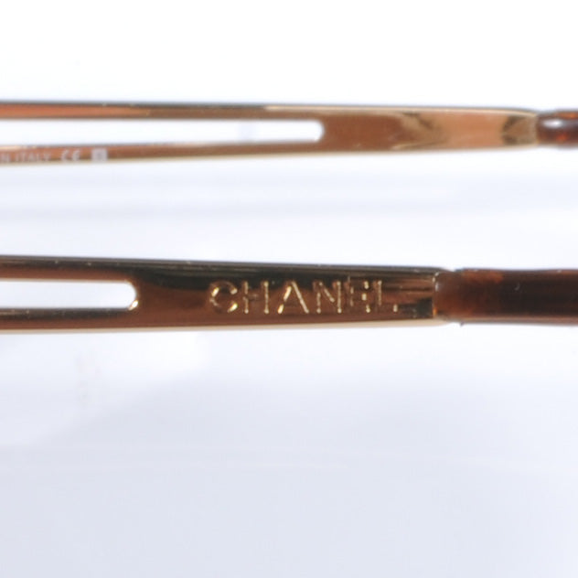 Frameless CC Round Sunglasses 4158