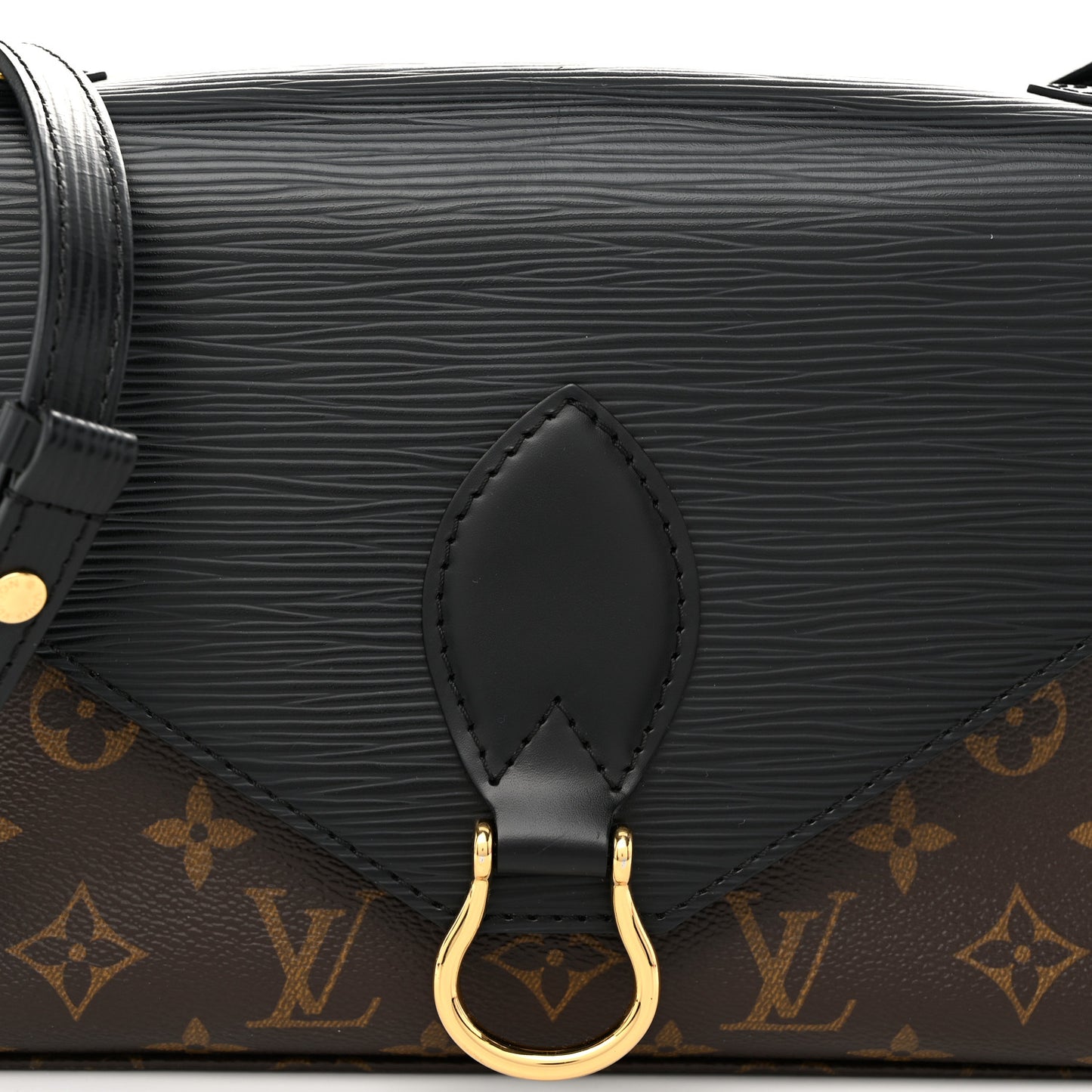 Epi Monogram Saint Michel Black