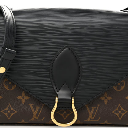 Louis Vuitton Epi Monogram Saint Michel Black 7 of 9