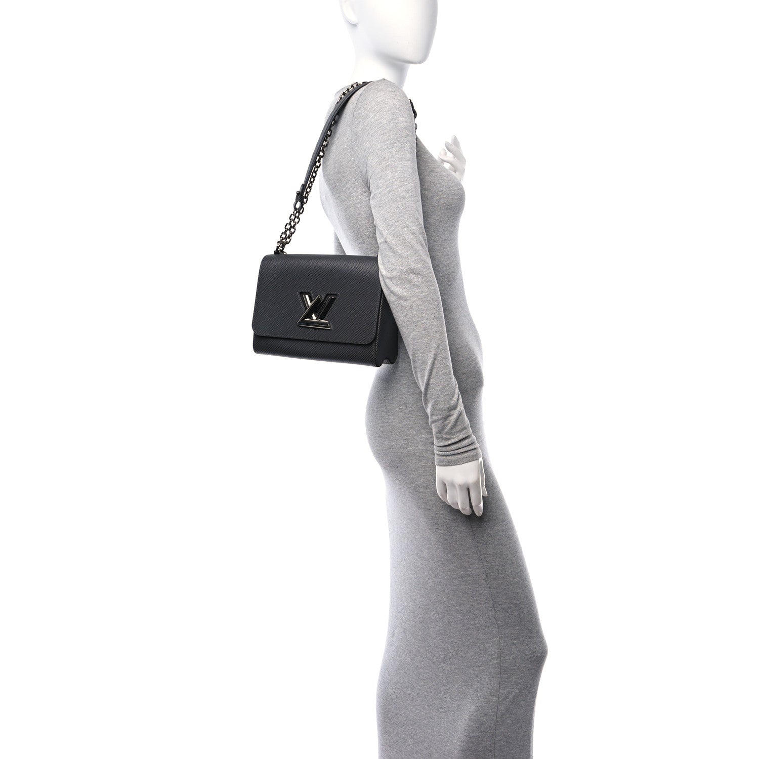 Louis Vuitton Epi Twist Shoulder Bag MM Etain 2 of 9