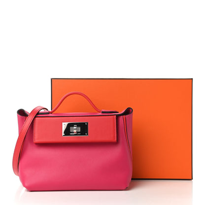 Hermes Evercolor Swift 24/24 21 Rose Mexico Rouge De Coeur 11 of 12
