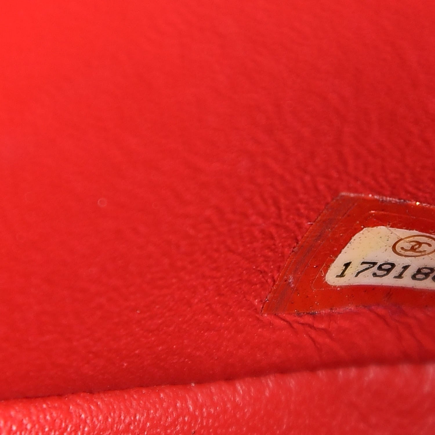 Chanel Lambskin Quilted Mini Rectangular Flap Red 7 of 10