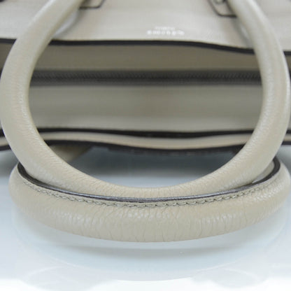 Celine Pebbled Leather Mini Luggage Bag Dune 7 of 12