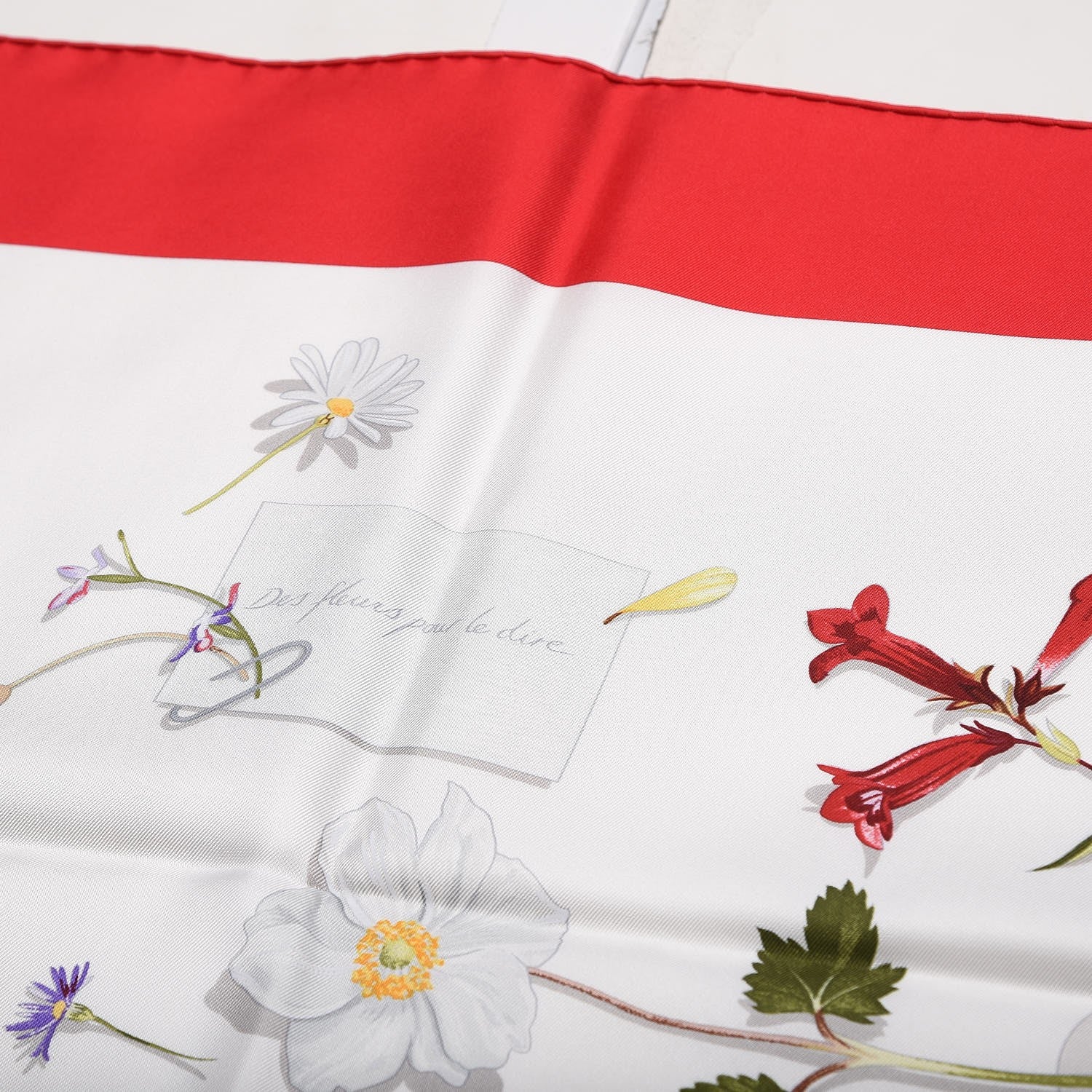 Hermes Silk Des Fleurs Pour Le Dire Scarf 90 4 of 6