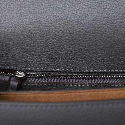 MCM Park Avenue Calfskin Mini Patricia Crossbody Bag Charcoal 6 of 9