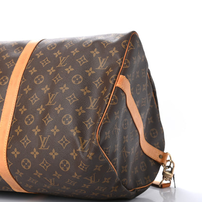 Louis Vuitton Monogram Keepall Bandouliere 60 9 of 18