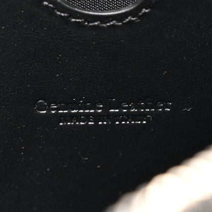 Off-White Calfskin Medium Zip Tie Clutch Black 6 of 9