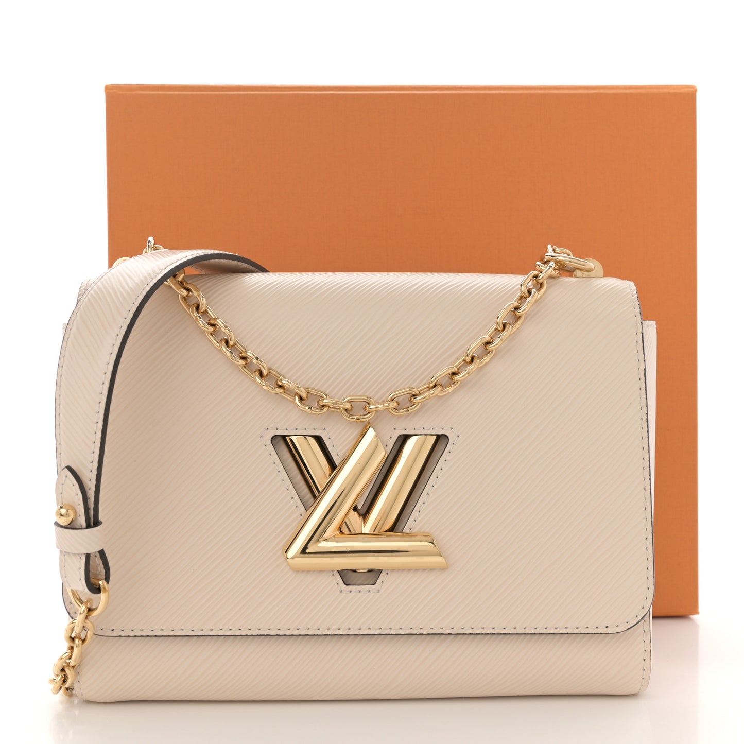 Epi Twist Shoulder Bag MM Quartz