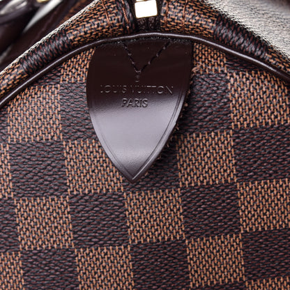 Louis Vuitton Damier Ebene Speedy 30 6 of 10