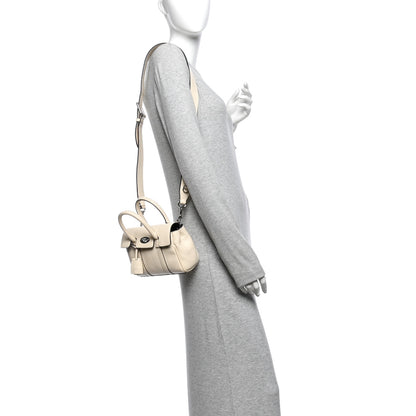 Mulberry Classic Grain Mini Bayswater White 2 of 9