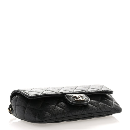 Chanel Caviar Quilted Glasses Case With Chain Black 4 of 10