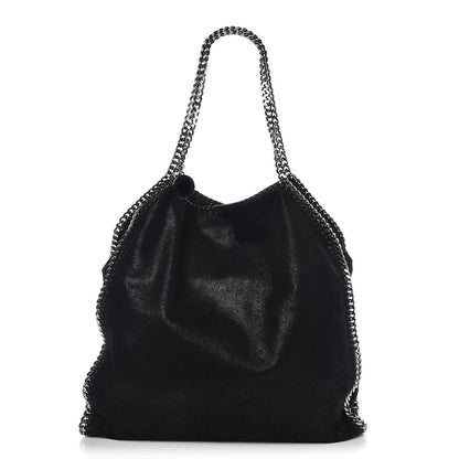 Stella McCartney Shaggy Deer Big Falabella Tote Black 1 of 11