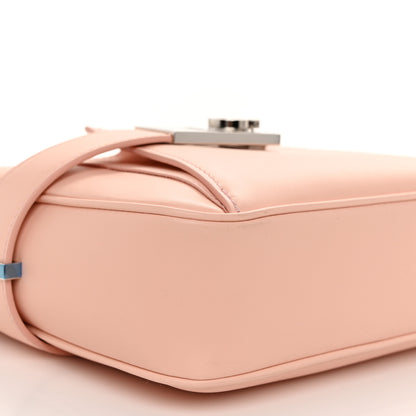 Salvatore Ferragamo Calfskin Gancio Small Archive Camera Case Nylund Pink 9 of 10