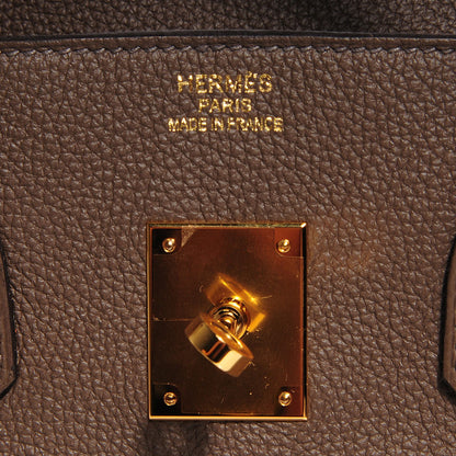 Hermes Togo Birkin 35 Taupe 16 of 27