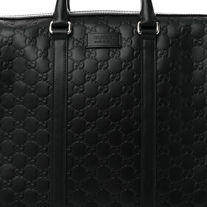 Gucci Guccissima Signature Eden Briefcase Black 8 of 11