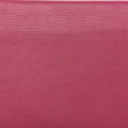 Saint Laurent Goatskin Colorblock Belle De Jour Clutch Fuchsia 11 of 15
