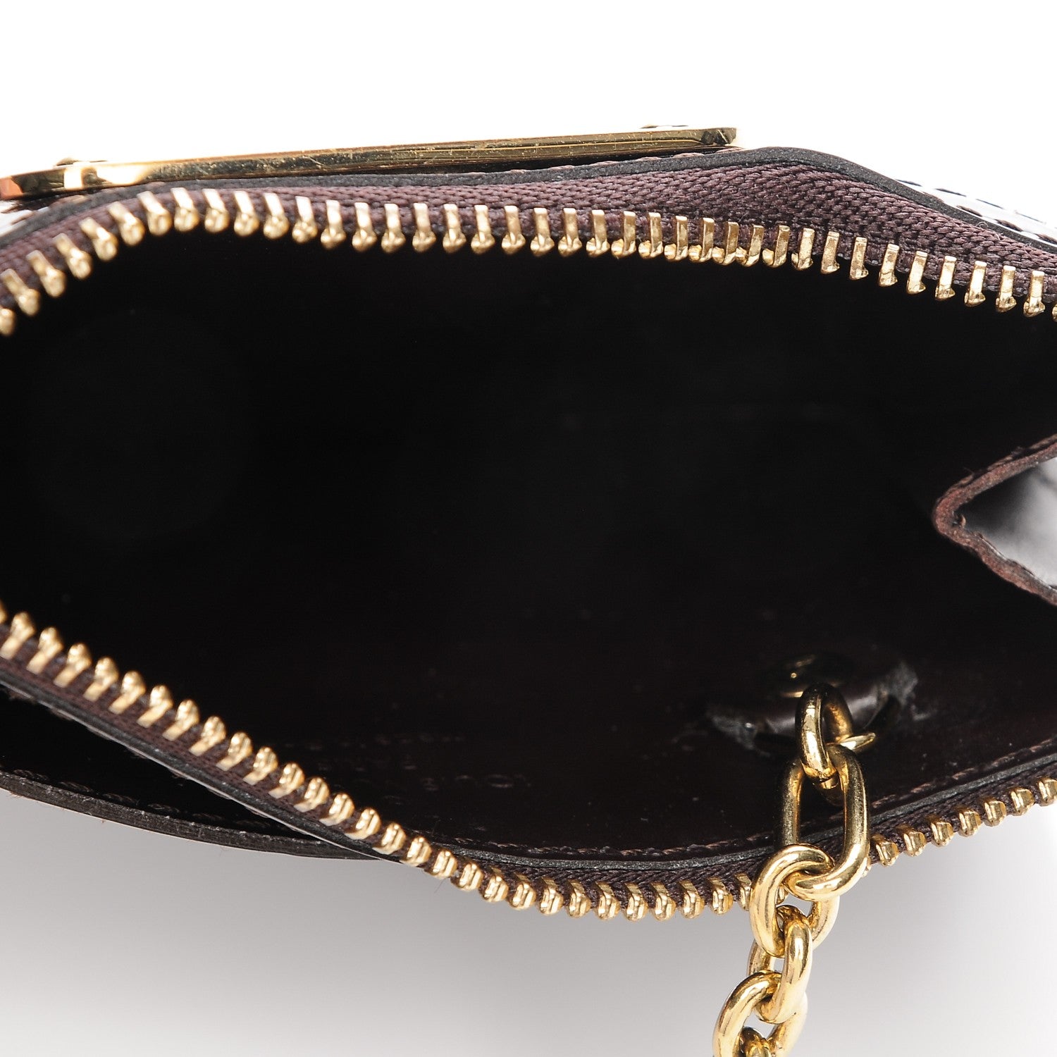Louis Vuitton Vernis Key Pouch Amarante 5 of 6
