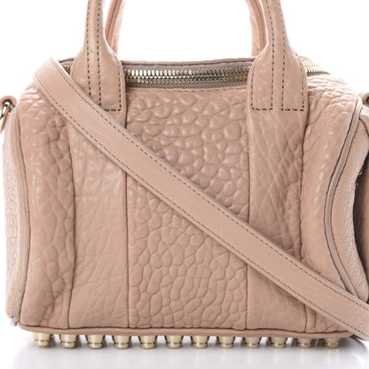 Alexander Wang Pebbled Lambskin Mini Rockie Blush Pale Gold Hardware 7 of 16