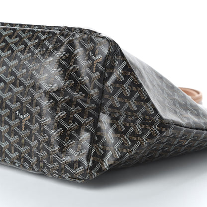 Goyard Goyardine Saint Louis GM Black Gold 7 of 8