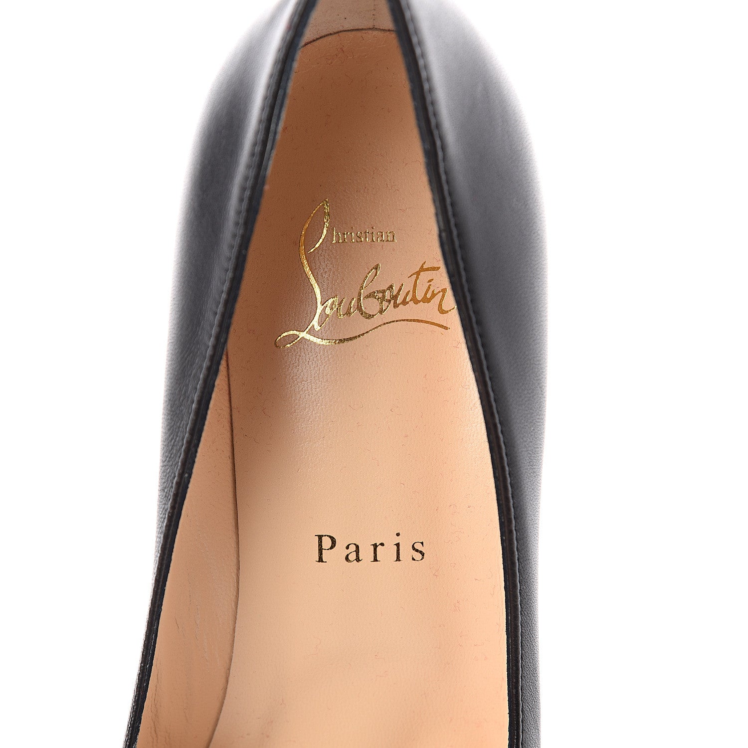Christian Louboutin Nappa Studded Marimalus 85 Pump 38.5 Black 5 of 7