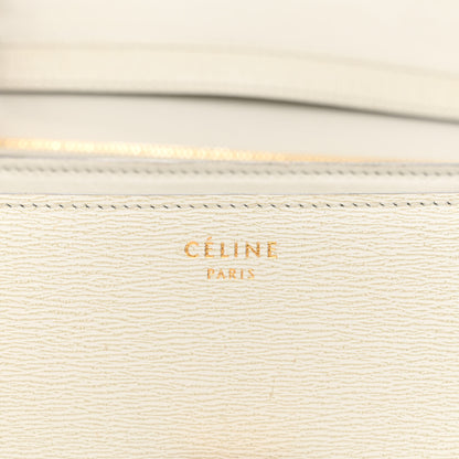 Celine Liege Calfskin Medium Classic Box Flap Bag Pale Grey 5 of 12