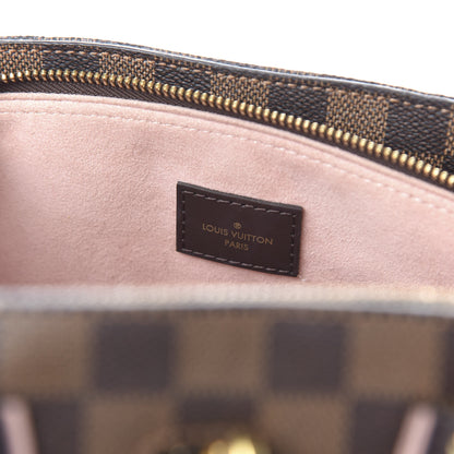 Louis Vuitton Cuir Taurillon Damier Ebene Normandy Magnolia 9 of 10