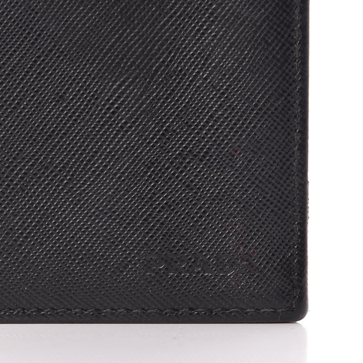 Saffiano Flap Wallet Black