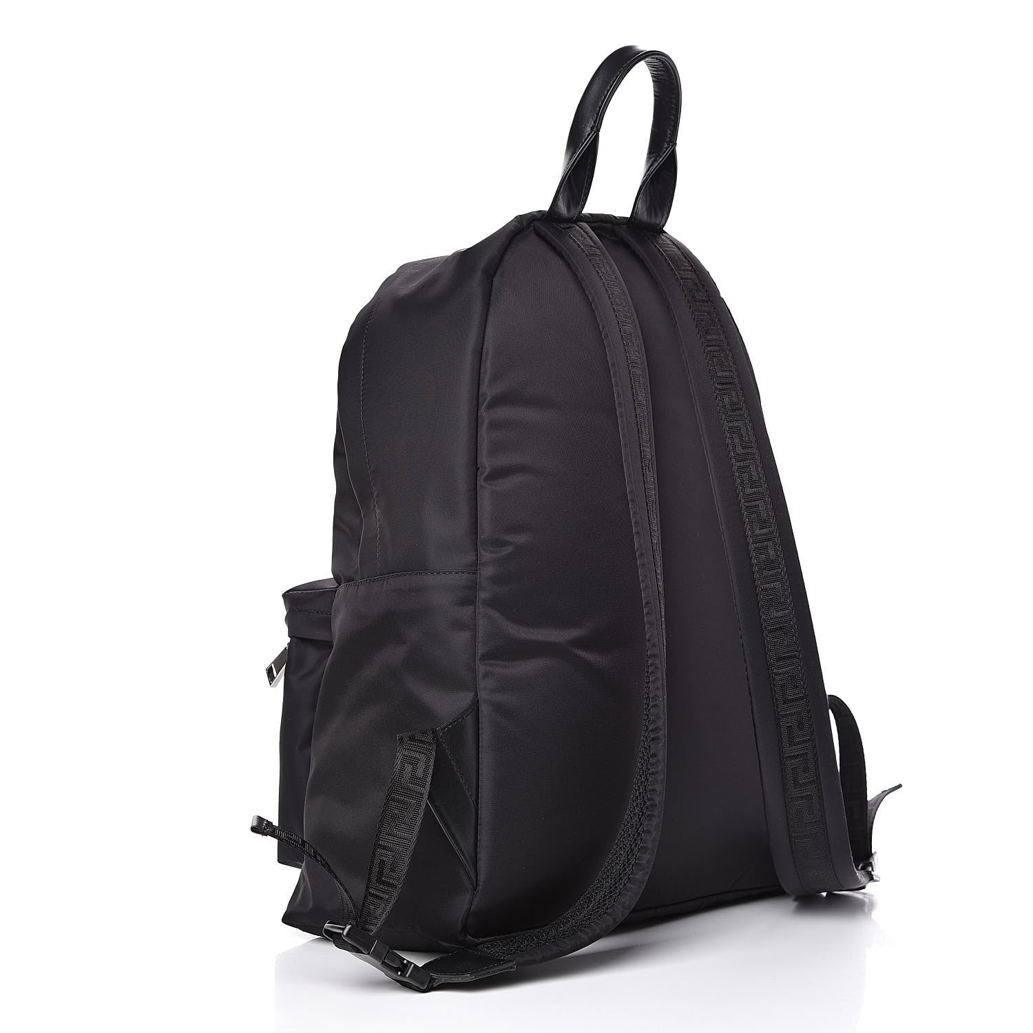 Versace Nylon Palazzo Medusa Backpack Black 3 of 8