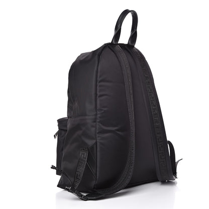 Versace Nylon Palazzo Medusa Backpack Black 3 of 8