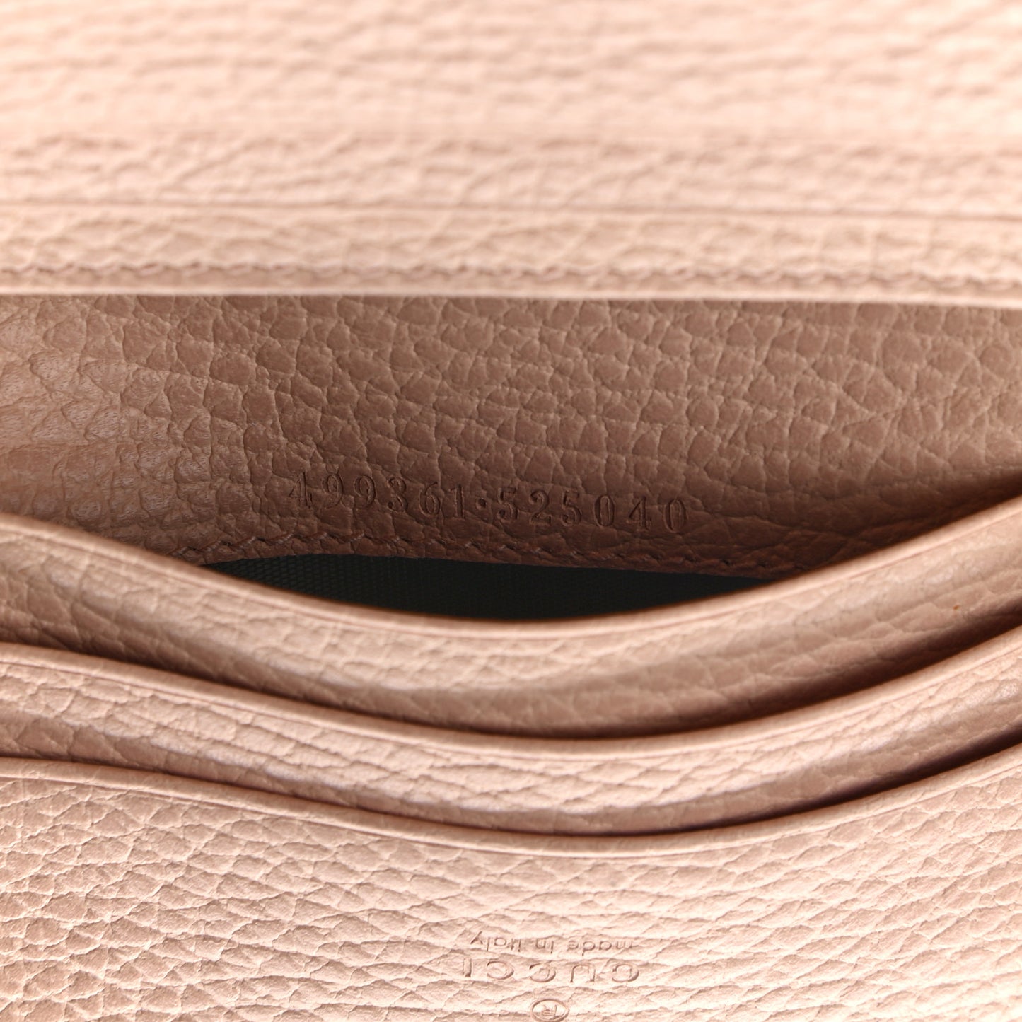 Pebbled Calfskin Butterfly Card Case Perfect Pink
