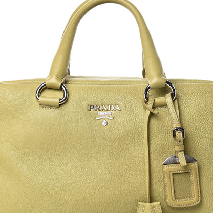 Prada Vitello Daino Satchel Cedro 8 of 15