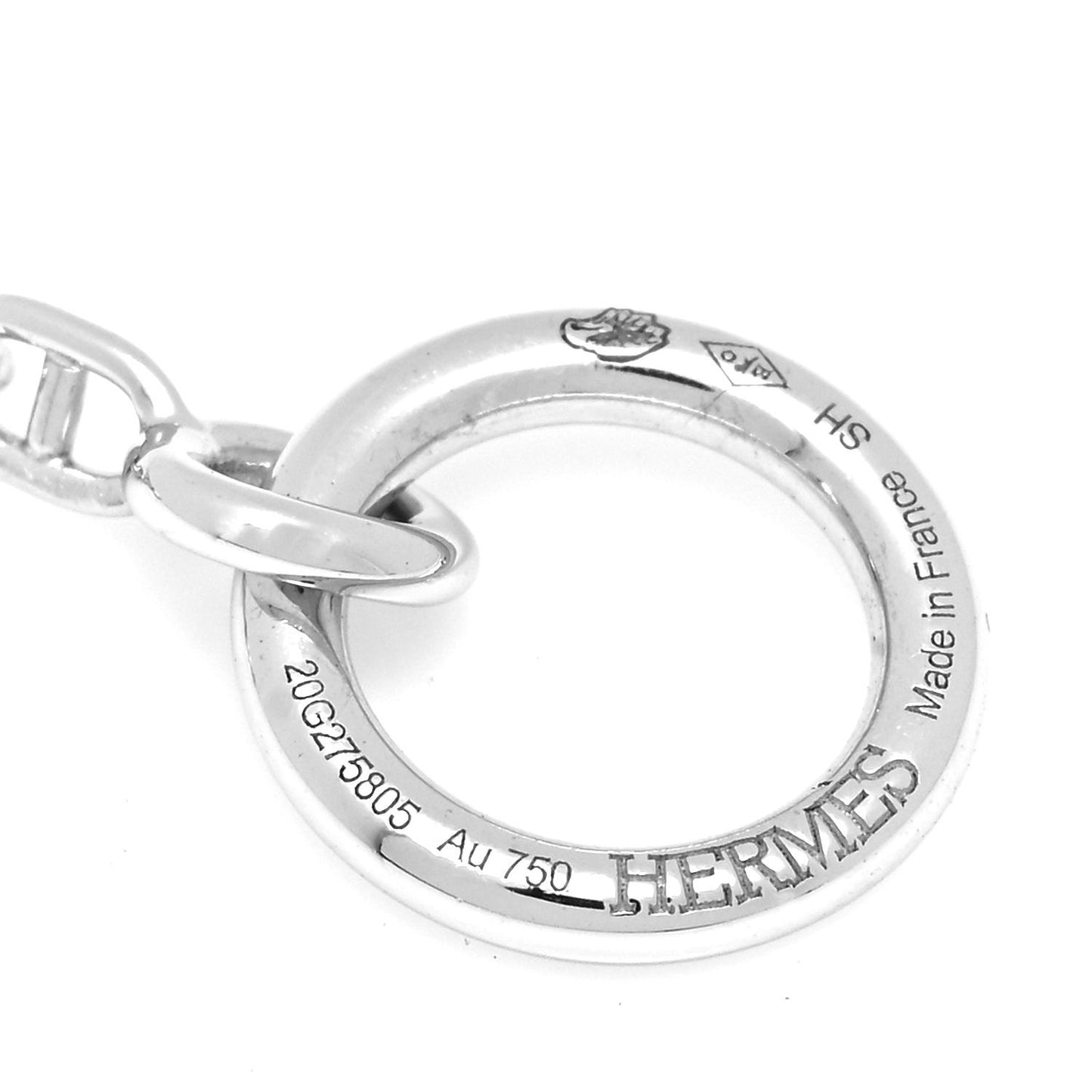 18K White Gold Diamond Farandole Bracelet SH