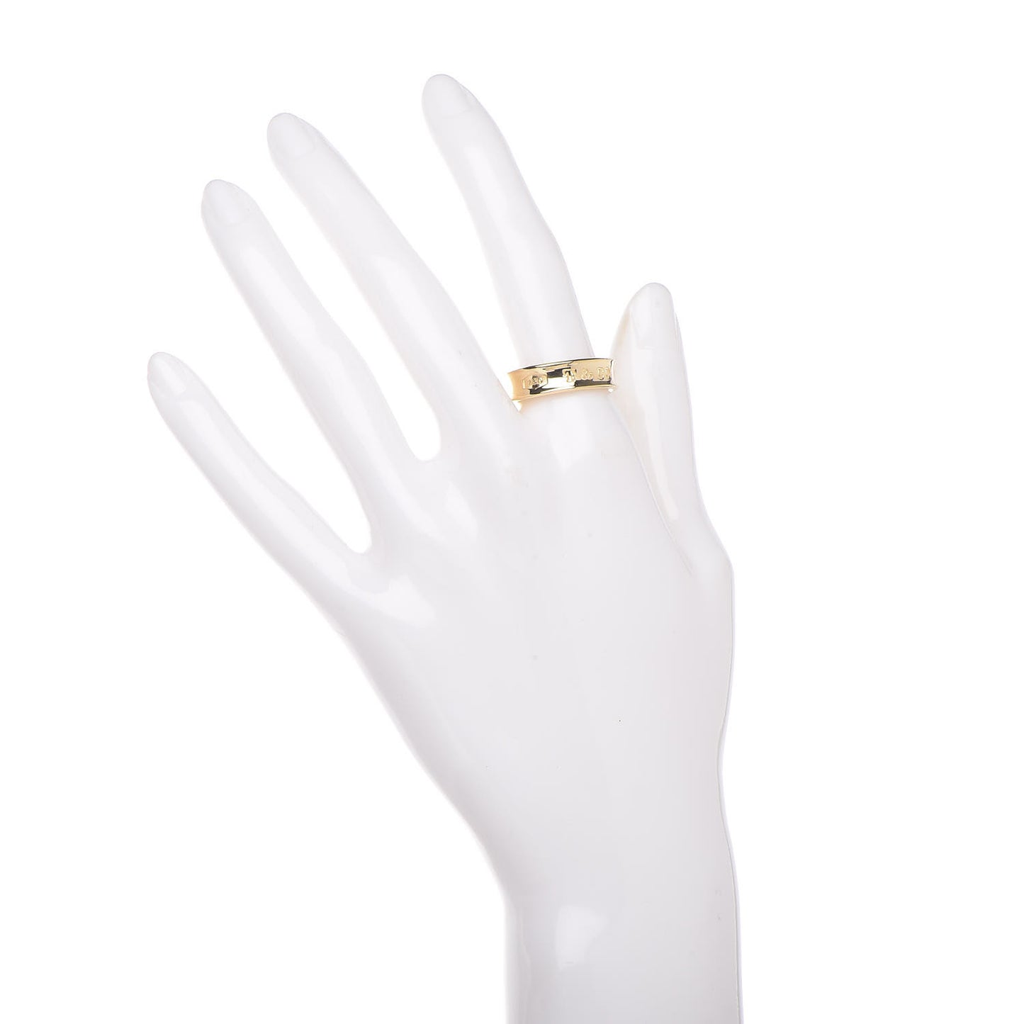 18K Yellow Gold 1837 Band Ring 55 7.25