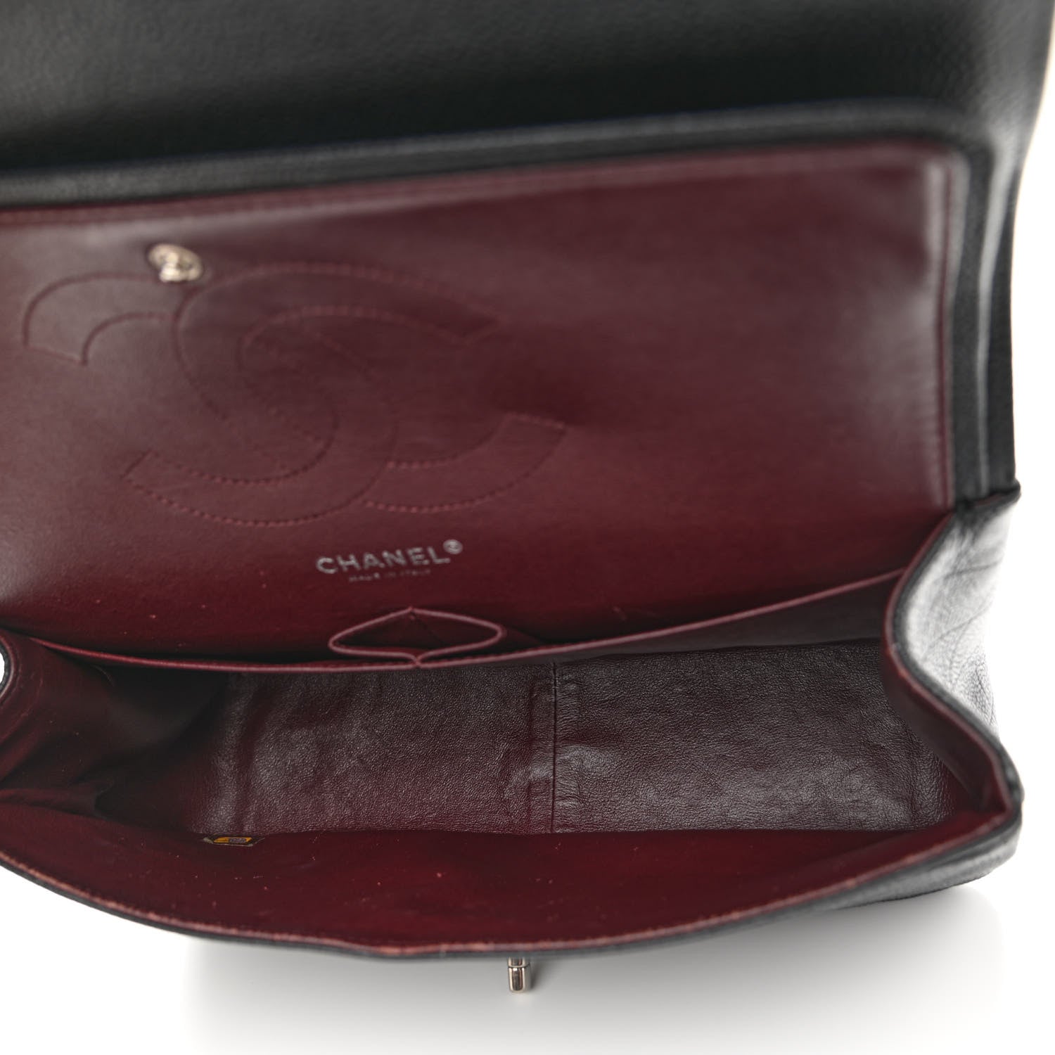 Chanel Caviar Quilted Jumbo Double Flap Black 5 of 14