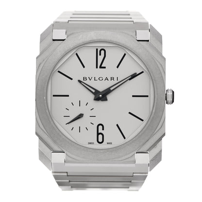 Bulgari Stainless Steel 40mm Octo Finissimo Automatic Watch 1 of 5