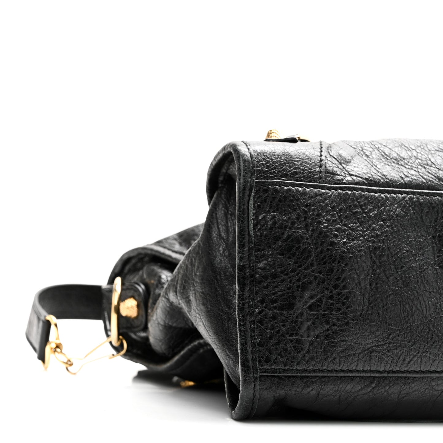 Agneau Giant 12 Gold Hardware City Black