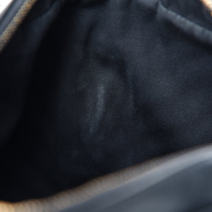 Saint Laurent Calfskin Matelasse Monogram Lou Camera Bag Black 9 of 12