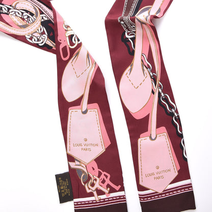 Louis Vuitton Silk Handle Me Bandeau Bordeaux 7 of 8