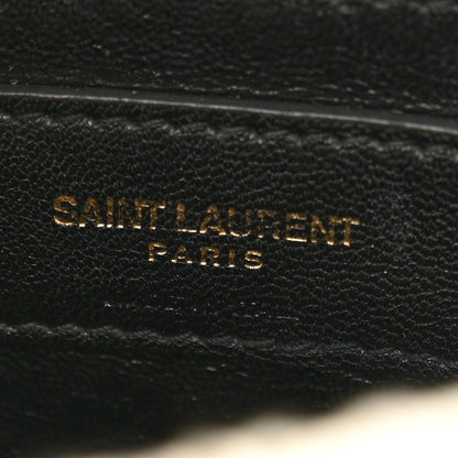 Saint Laurent Boucle Tweed Patchwork Monogram Medium Jamie Baguette Craie 6 of 13
